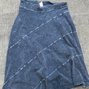 Women’s hard tail denim skirt size extra large